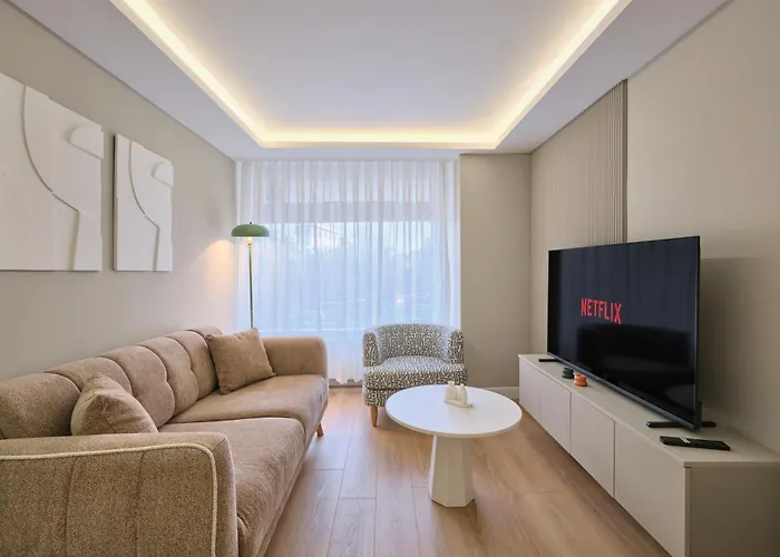 Bsy Flats Well Decorated Modern With 2br, 3br Options * 伊斯坦布尔