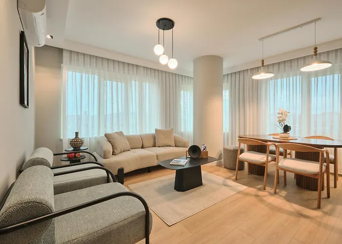 Bsy Flats Well Decorated Modern With 2br, 3br Options 伊斯坦布尔