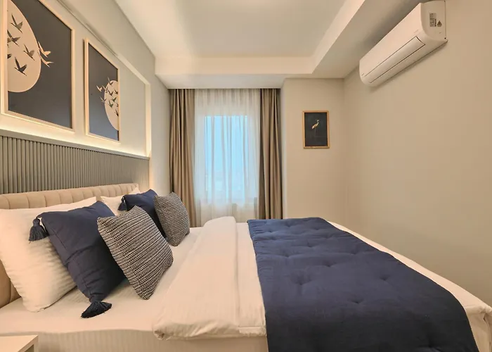 Bsy Flats Well Decorated Modern With 2br, 3br Options * Estambul